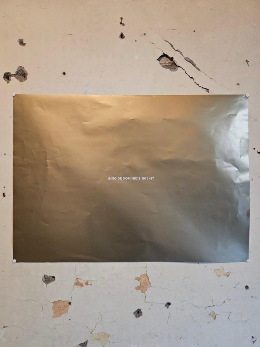 Gino De Domenicis at Sant’Andrea de Scaphis