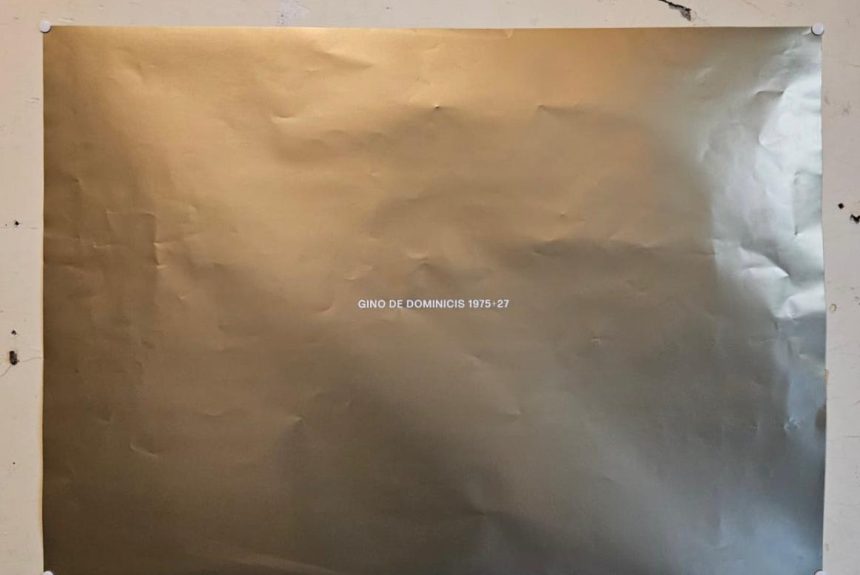 Gino De Domenicis at Sant’Andrea de Scaphis